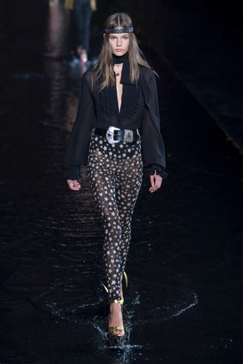 ysl model frühjahr 2019|95 Looks From Saint Laurent Spring Summer 2019 .